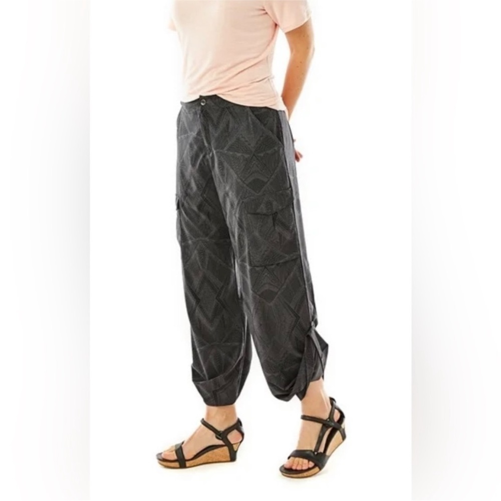 New! Royal Robbins Women’s‎ Spotless Traveler Cargo Belted Pants UPF Size 12